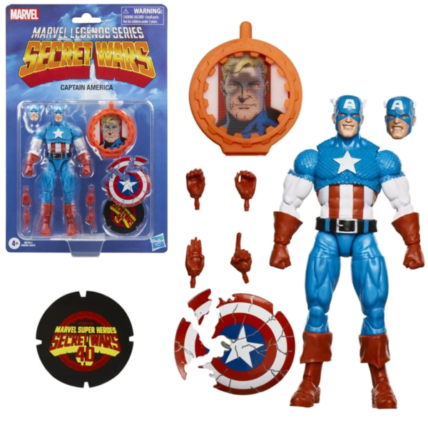 Capitão América Secret Wars / Marvel Legends