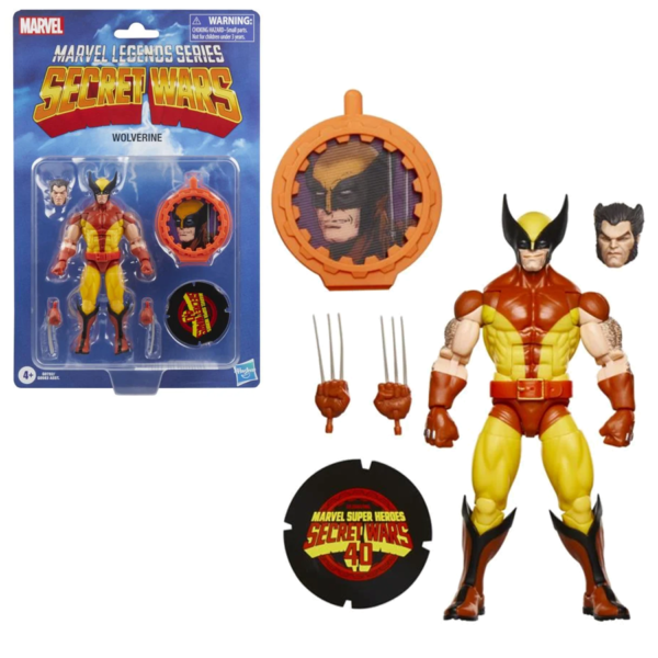 Wolverine Secret Wars Marvel Legends