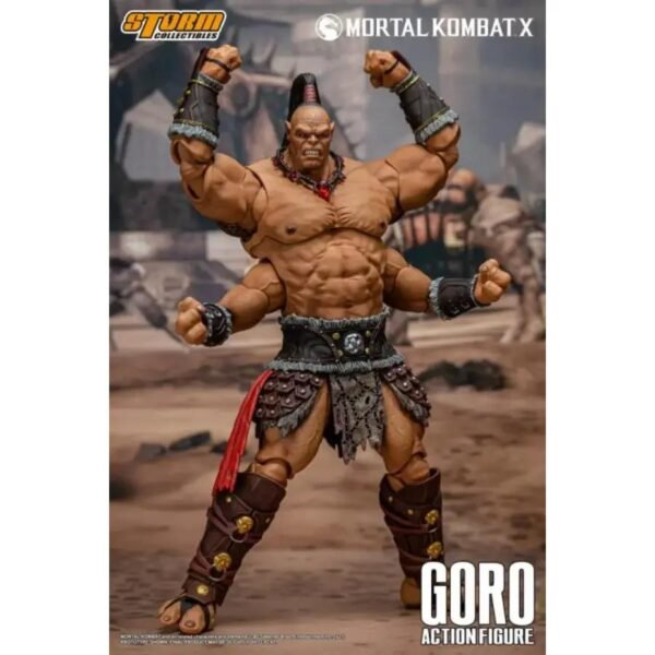 (PRÉ-VENDA) Goro Mortal Kombat X 1/12 Exclusivo / Storm Collectibles - Image 2