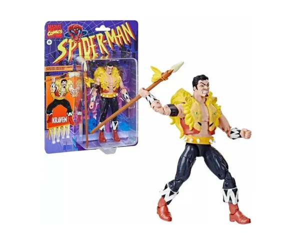 Guile Jada Toys / Kraven, Spider Scarlet e Scorpion Marvel Legends (reservado) - Image 3