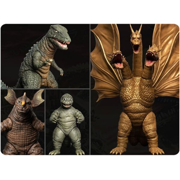 (PRÉ-VENDA) Destroy All Monsters 5 Points XL Round 2 Deluxe Set / MEZCO TOYZ
