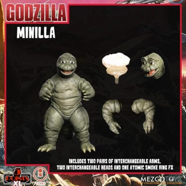 (PRÉ-VENDA) Destroy All Monsters 5 Points XL Round 2 Deluxe Set / MEZCO TOYZ - Image 2