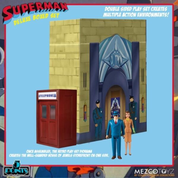 (PRÉ-VENDA) Superman: The Mechanical Monsters (1941) Deluxe Set / MEZCO TOYZ - Image 5
