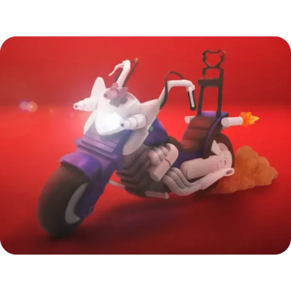 (PRÉ-VENDA) Modo's Mondo Chopper Esquadrão Marte / Biker Mice From Mars / NACELLE