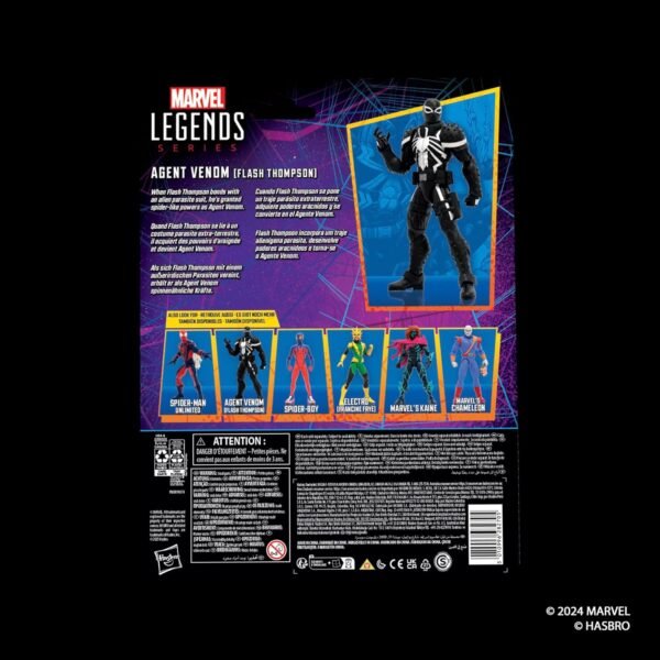 agent venom (flash thompson) / marvel legends - Image 3