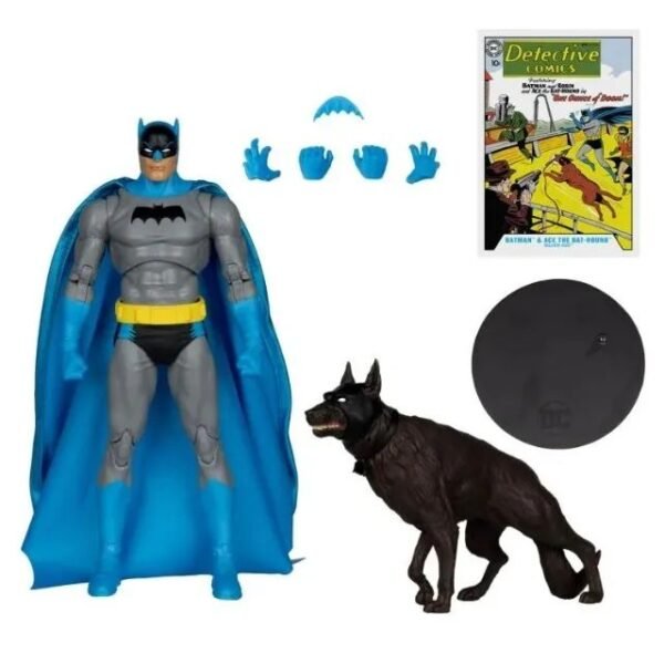 dc multiverse batman & ace silver age / mcfarlane dc comics