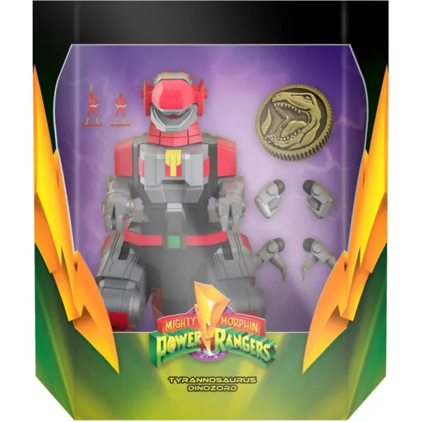 Super7 ULTIMATES! Mighty Morphin Power Rangers Tyrannosaurus Dinozord