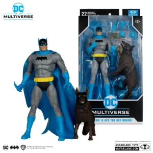 Batman & Ace The  Bat-Hound – Silver Age – DC Comics – McFarlane – 7”