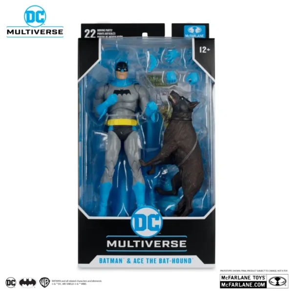 Batman & Ace The  Bat-Hound – Silver Age – DC Comics – McFarlane – 7” - Imagem 3
