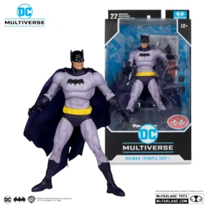 Batman (Traje Roxo – Purple Suit – Red Platinum) – DC Comics – McFarlane – 7”