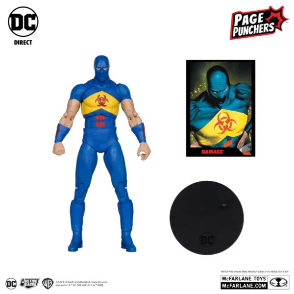 Damage (Kingdom Come – Red Platinum) – DC Comics – McFarlane – 7” - Imagem 4