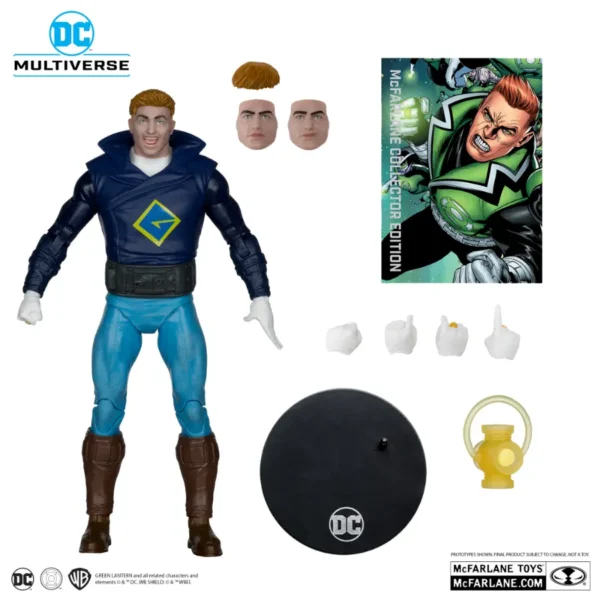 Guy Gardner – Green Lantern – Platinum Edition – DC Comics – McFarlane – 7” - Imagem 5
