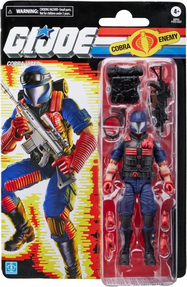 G.I. Joe Classified Series – Retro Cardback Cobra Viper - Imagem 2