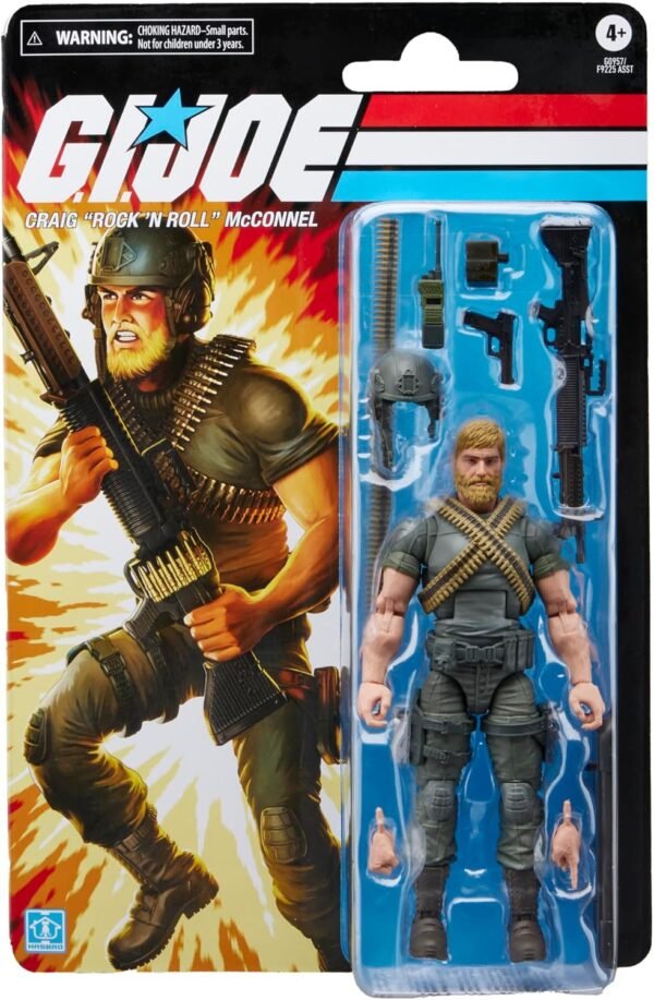 G.I. Joe Classified Series – Retro Cardback Rock 'n Roll - Imagem 3