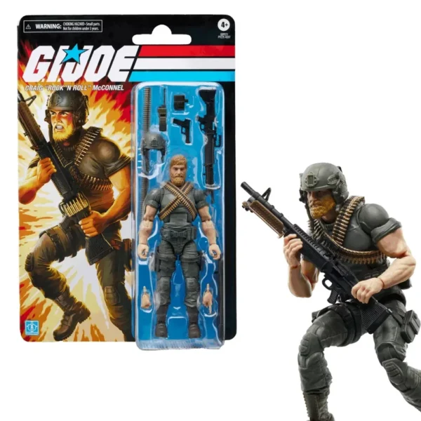 G.I. Joe Classified Series – Retro Cardback Rock 'n Roll