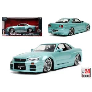 1/24 NISSAN SKYLINE GT-R R34 BRIAN VELOZES E FURIOSOS