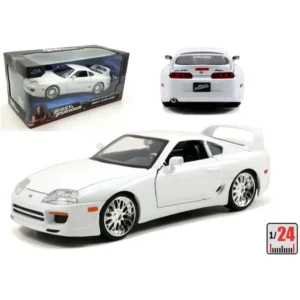 1/24 1995 TOYOTA SUPRA BRANCO VELOZES E FURIOSOS