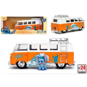 1/24 1961 VW KOMBI COM BONECO STITCH
