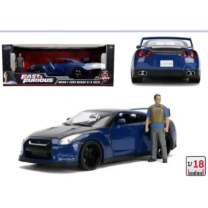 1/18 NISSAN GT-R R35 BRIAN VELOZES E FURIOSOS