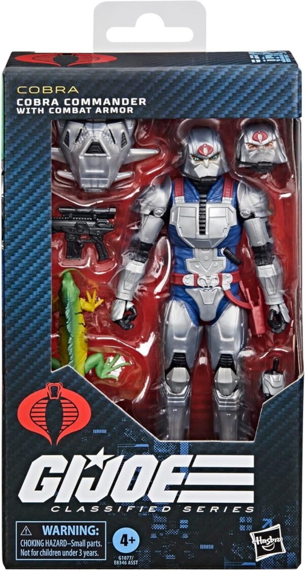 G.I. Joe Classified Series #168 – Cobra Commander Combat Armor - Imagem 3