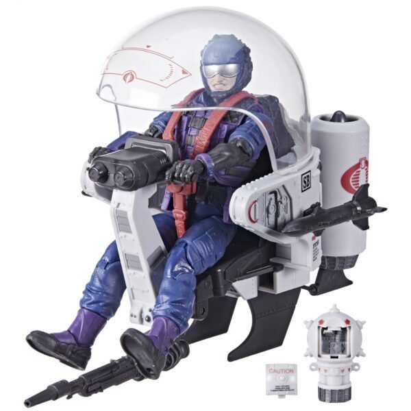 G.I. Joe Classified Series #79 – Tele-Viper & Cobra Flight Pod Trubble Bubble - Imagem 4