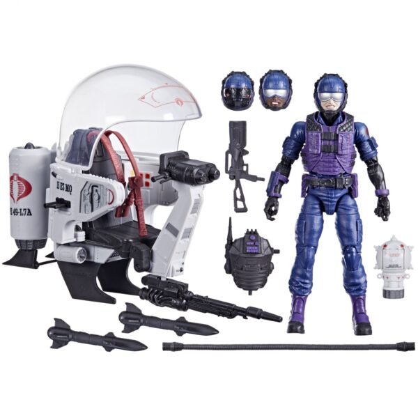 G.I. Joe Classified Series #79 – Tele-Viper & Cobra Flight Pod Trubble Bubble - Imagem 3