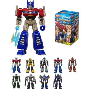 BLOKEES Transformers Galaxy Version 05 ONE KIT COM 09 UNIDADES DE BLIND BOX (CAIXA FECHADA)