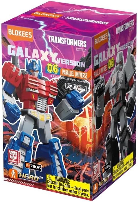 BLOKEES Transformers One Galaxy Version 06 ONE KIT COM 09 UNIDADES DE BLIND BOX (CAIXA FECHADA) - Image 2