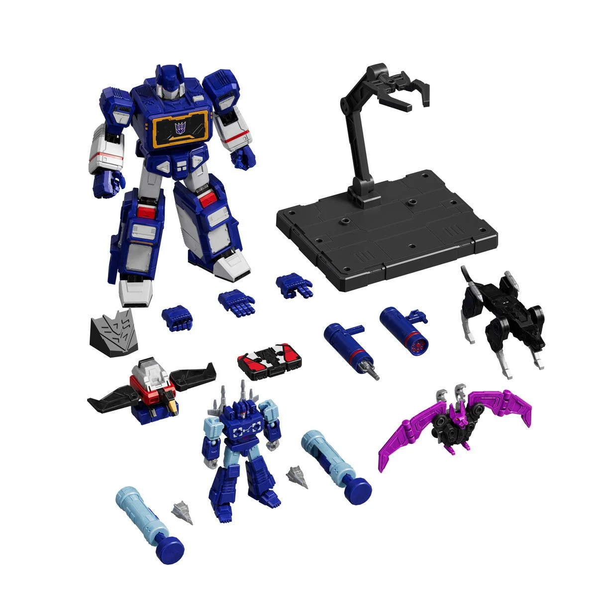 Transformers Action Edition 03 Soundwave Model Kit BLOKEES - Image 4