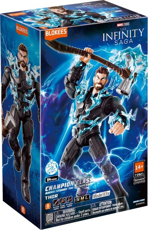 Marvel Infinity Saga Champion Class CC02 Thor Model Kit BLOKEES - Imagem 4