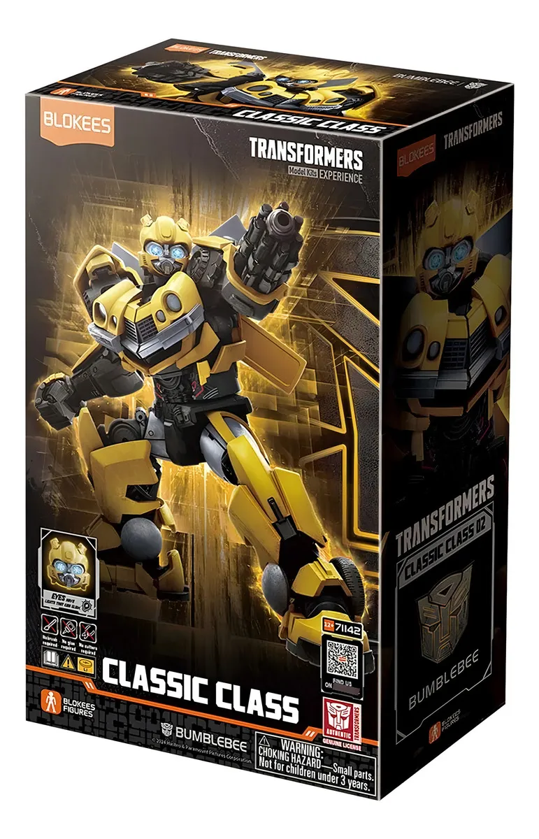 Transformers Classic Class 02 Bumblebee Blokees Model Kit - Imagem 3