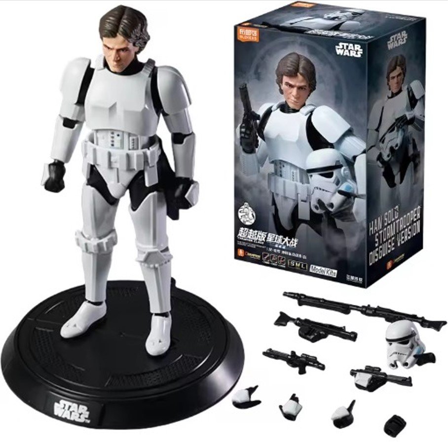Star Wars / A New Hope - Han Solo (Stormtrooper Disguise Ver.) Champion Class 03 Model Kit BLOKEES