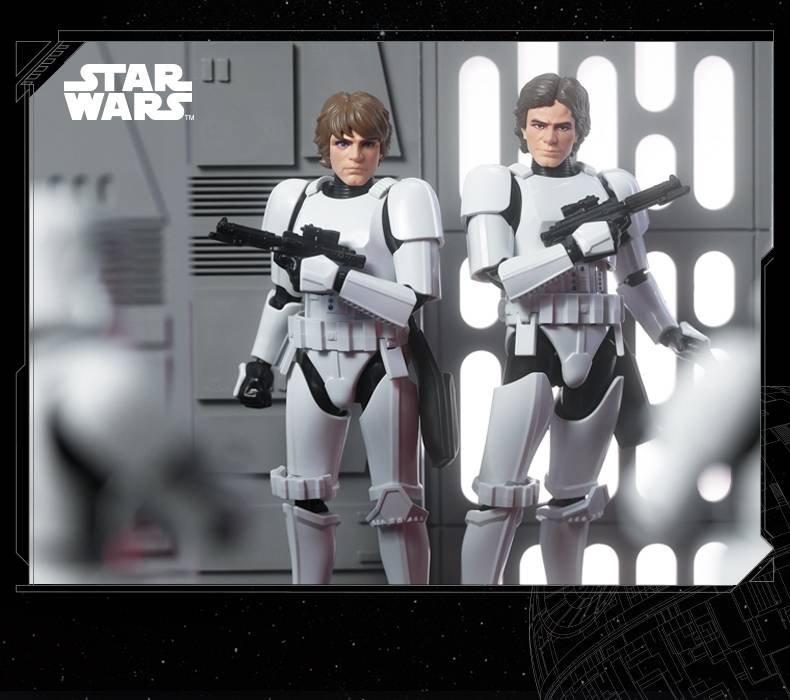 Star Wars / A New Hope - Han Solo (Stormtrooper Disguise Ver.) Champion Class 03 Model Kit BLOKEES - Image 2