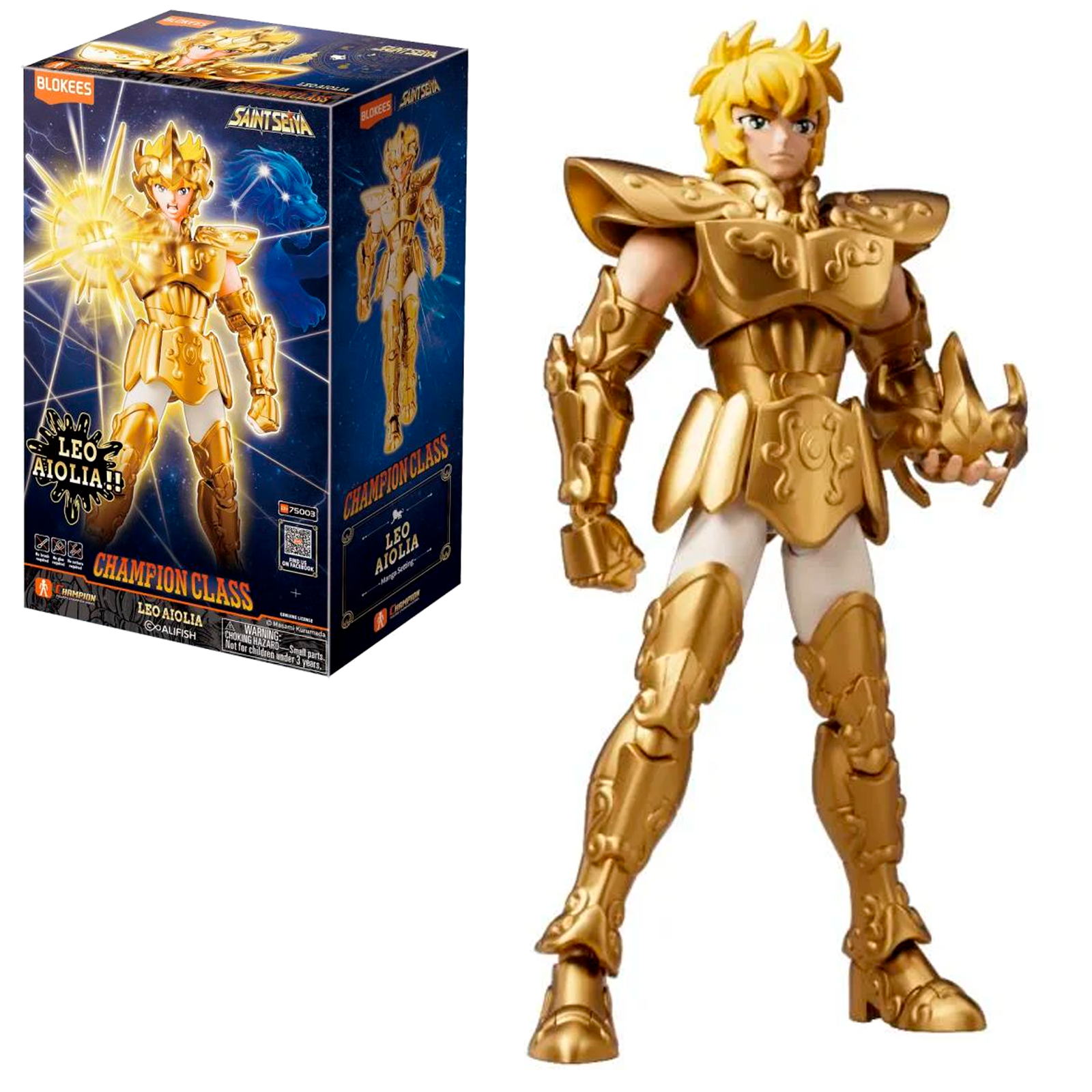 Saint Seiya Champion Class 02 Leo Aiolia Model Kit BLOKEES