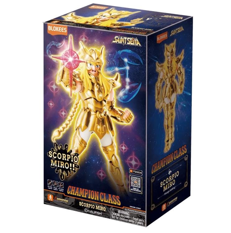 Saint Seiya Champion Class 03 Scorpio Milo Model Kit BLOKEES - Image 3