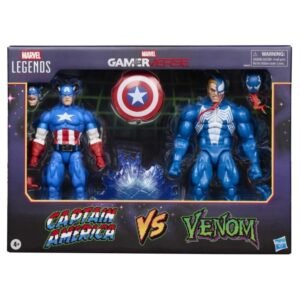 PRÉ-VENDA Marvel Legends Gamerverse Captain America vs. Venom