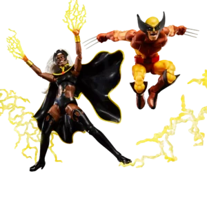 Marvel Legends Series Wolverine and Storm x-men '97