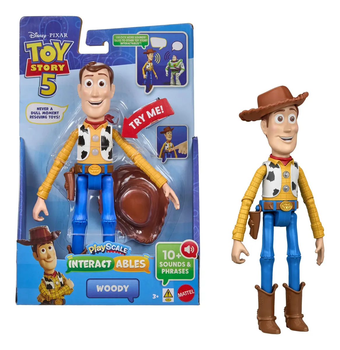 Boneco Woody Toy Story 5 Com Som Interativo - Mattel